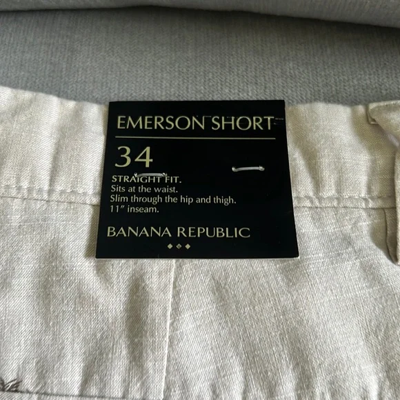 NWT mens BR shorts with palm trees - Picture 2 of 4